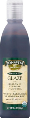 Bonavita Glaze Organic with Balsamic Vinegar of Modena - 10.6 Fl. Oz. - Image 2