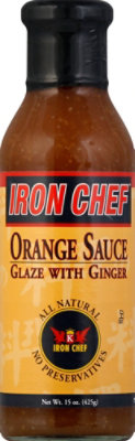 Iron Chef Sauce Orange Glaze with Ginger - 15 Oz - Image 2