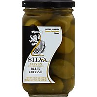 SILVA REGAL SPANISH Sevillano Olives Stuffed with Blue Cheese - 13.35 Oz - Image 2