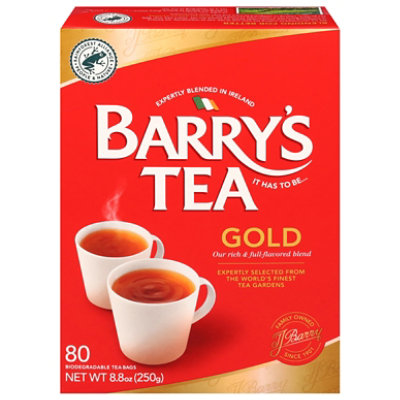 Barrys Tea Tea Gold Blend - 80 Count - Image 1