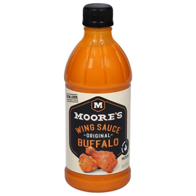 Moores Sauce Wing Buffalo - 16 Fl. Oz.