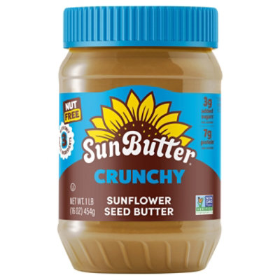 SunButter Sunflower Butter Natural Crunch - 16 Oz - Image 1