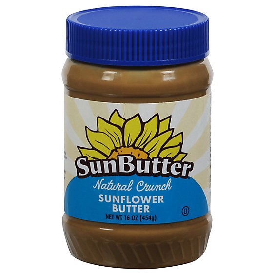 SunButter Sunflower Butter Natural Crunch - 16 Oz