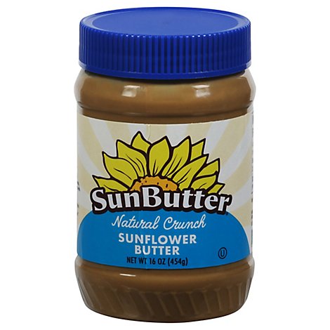 SunButter Sunflower Butter Natural Crunch - 16 Oz