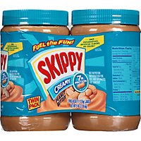 SKIPPY Peanut Butter Spread Creamy Twin Pack - 2-40 Oz - Image 6