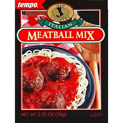 Tempo Old Country Meatball Mix Italian - 2.75 Oz - Image 2
