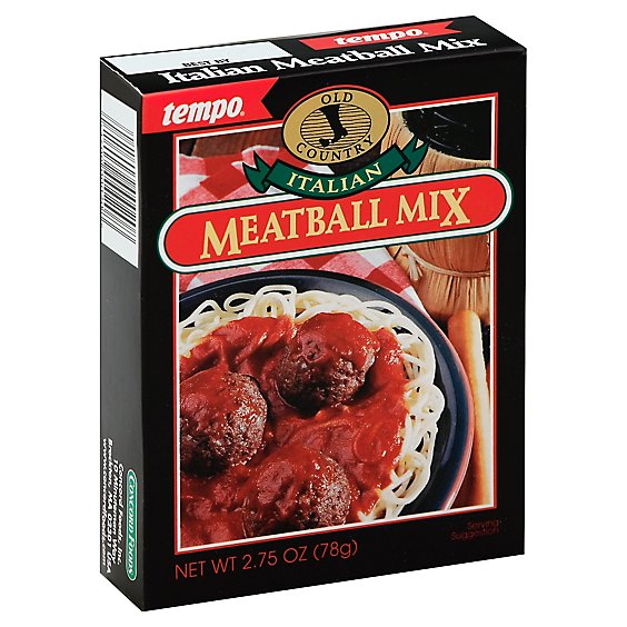 Tempo Old Country Meatball Mix Italian - 2.75 Oz