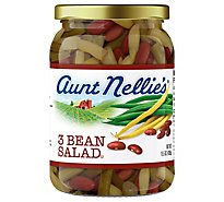 Aunt Nellies Three Bean Salad - 15.5 Oz