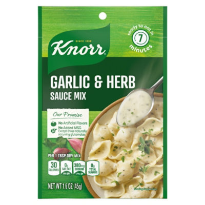 Knorr Garlic & Herb Sauce Mix - 1.6 Oz - Image 2
