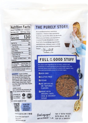 Purely Elizabeth Blueberry Hemp Ancient Grain Granola - 12 Oz - Image 6