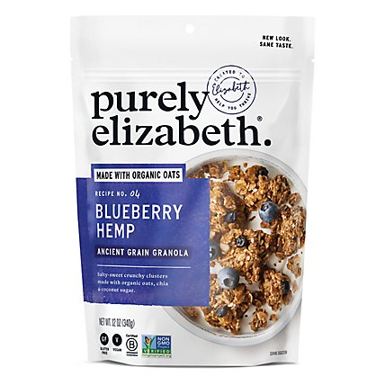 Purely Elizabeth Granola Ancient Grain Blueberry Hemp Pouch - 12 Oz - Image 1