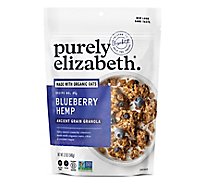Purely Elizabeth Granola Ancient Grain Blueberry Hemp Pouch - 12 Oz