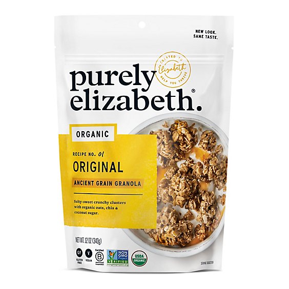 Purely Elizabeth Granola Ancient Grain Original Pouch - 12 Oz