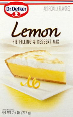 Dr. Oetker Pie Filling And Dessert Mix Lemon - 7.5 Oz - Image 2