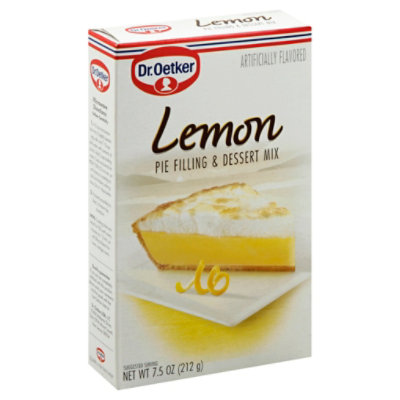 Dr. Oetker Pie Filling And Dessert Mix Lemon - 7.5 Oz - Image 1