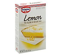 Dr. Oetker Pie Filling And Dessert Mix Lemon - 7.5 Oz