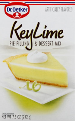 Dr. Oetker Pie Filling And Dessert Mix Key Lime - 7.5 Oz - Image 2