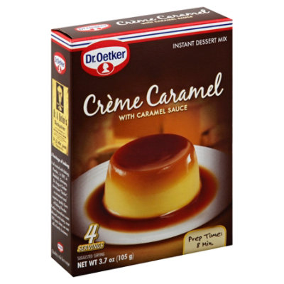 Dr Oetker Dessert Mix Instant Creme Caramel - 3.7 Oz