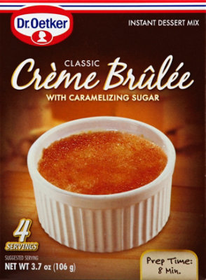 Dr Oetker Dessert Mix Instant Creme Brulee - 3.7 Oz - Image 2