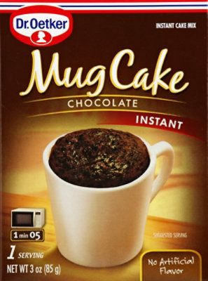 Dr. Oetker Mug Cake Instant Cake Mix Chocolate - 3 Oz - Image 2