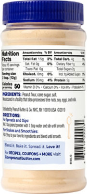 Peanut Butter & Co Peanut Butter Powdered Mighty Nut Original - 6.5 Oz - Image 6
