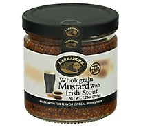 Lakeshore Mustard Wholegrain With Stout - 7.23 Oz
