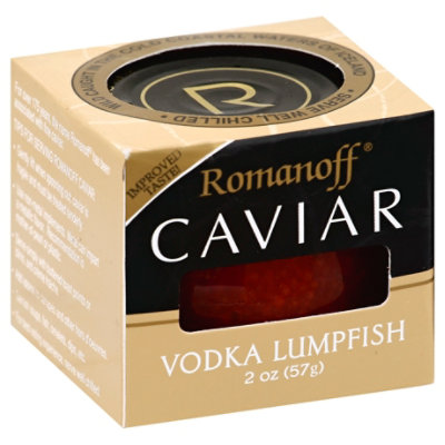 Romanoff Caviar Vodka Lumpfish - 2 Oz