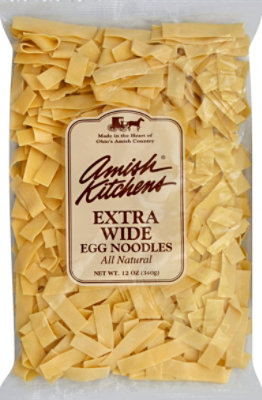 Amish Kitchens Egg Noodles Extra Wide Bag - 12 Oz - Image 2