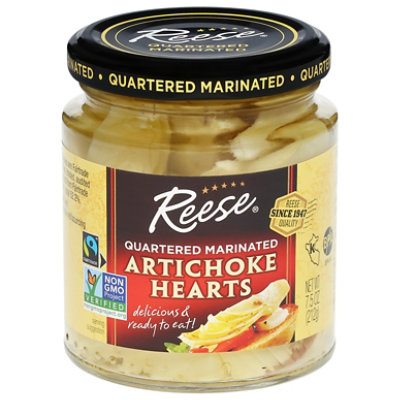 Reese Artichoke Hearts Marinated Quartered - 7.5 Oz