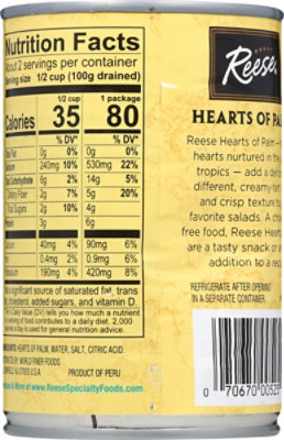 Reese Hearts Of Palm Product Of Ecuador - 14 Oz - Image 6