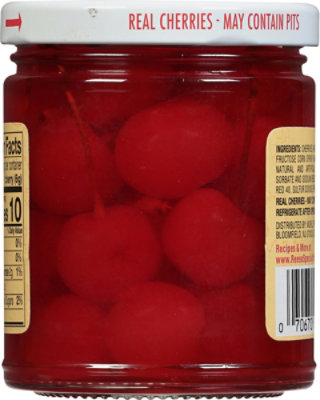 Reese Cherries Maraschino with Stems Red - 10 Oz - Image 6