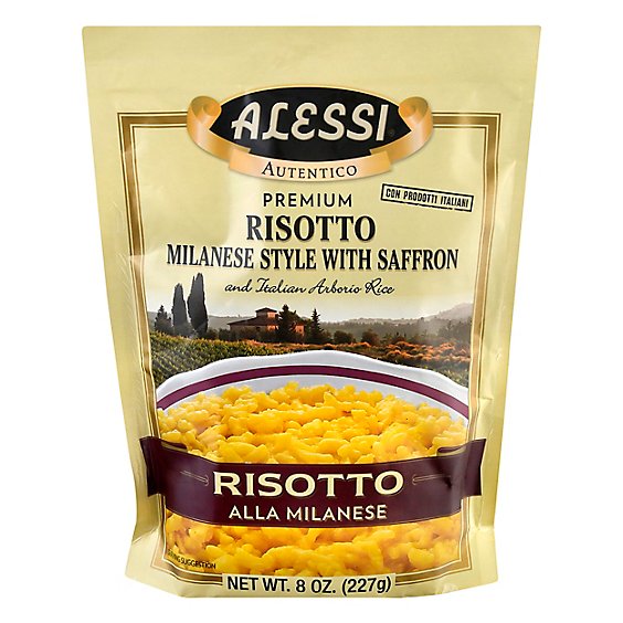 Alessi Alla Milanese Style With Saffron Risotto - 8 Oz