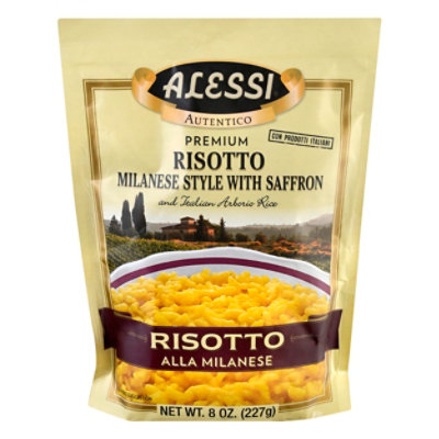 Alessi Alla Milanese Style With Saffron Risotto - 8 Oz