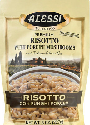 Alessi Porcini Mushrooms Risotto  Rice - 8 Oz - Image 2