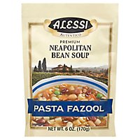 Alessi Pasta Fazool Neapolitan Bean Soup - 6 Oz - Image 1