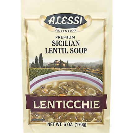 Alessi Lenticchie Sicilian Lentil Soup - 6 Oz - Image 2