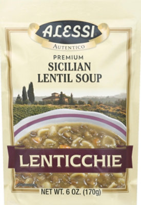 Alessi Lenticchie Sicilian Lentil Soup - 6 Oz - Image 2