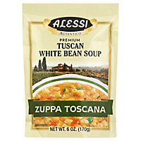 Alessi Zuppa Toscana Tuscan White Bean Soup - 6 Oz - Image 1