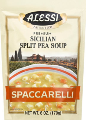 Alessi Spaccarelli Sicilian Split Pea Soup - 6 Oz - Image 2