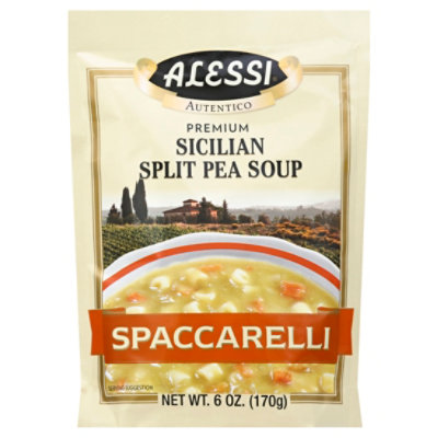 Alessi Spaccarelli Sicilian Split Pea Soup - 6 Oz - Image 1