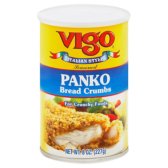 Vigo Bread Crumbs Panko Seasoned Italian Style - 8 Oz
