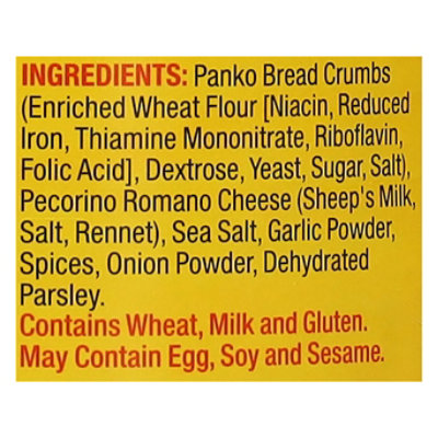 Vigo Bread Crumbs Panko Seasoned Italian Style - 8 Oz - Image 4