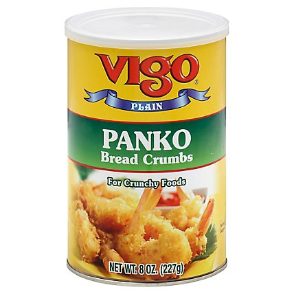 Vigo Bread Crumbs Panko Plain - 8 Oz - Image 1