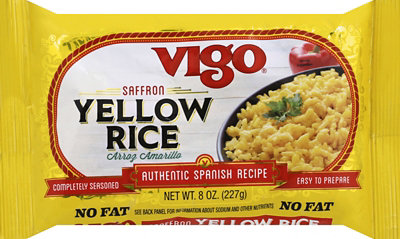 Vigo Rice Yellow Saffron Bag - 8 Oz - Image 1