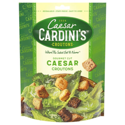 Cardinis Croutons Gourmet Cut Twice Baked Caesar - 5 Oz - Image 2