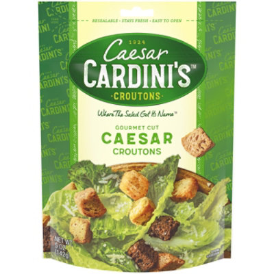 Cardinis Croutons Gourmet Cut Twice Baked Caesar - 5 Oz - Image 1