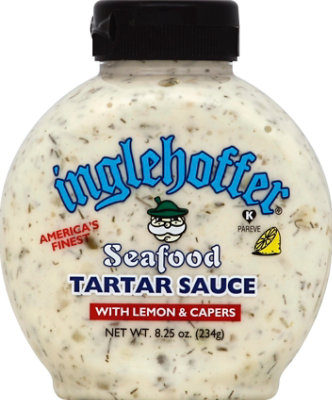 Inglehoffer Sauce Tartar Seafood with Lemon & Capers - 8.25 Oz - Image 1
