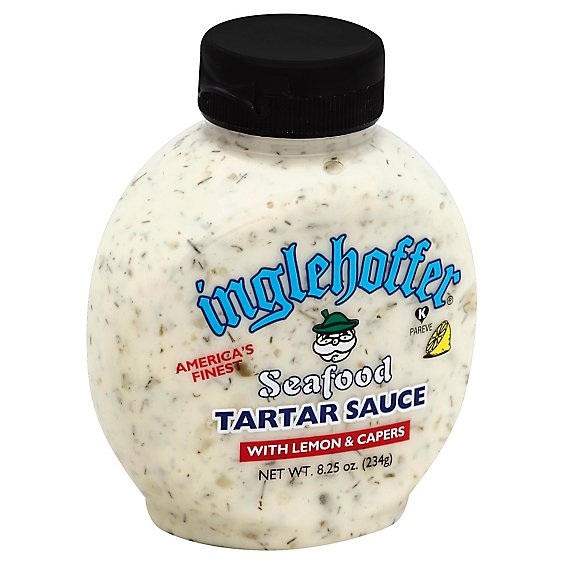 Inglehoffer Sauce Tartar Seafood with Lemon & Capers - 8.25 Oz