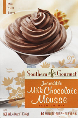 Southern Gourmet Mousse Mix Premium Incredible Milk Chocolate - 4 Oz - Image 2
