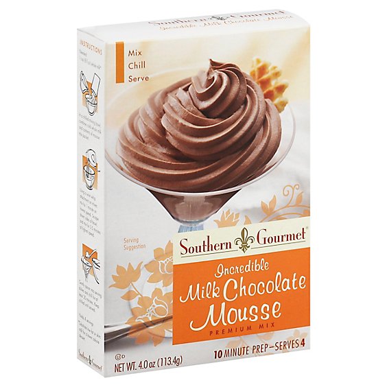 Southern Gourmet Mousse Mix Premium Incredible Milk Chocolate - 4 Oz